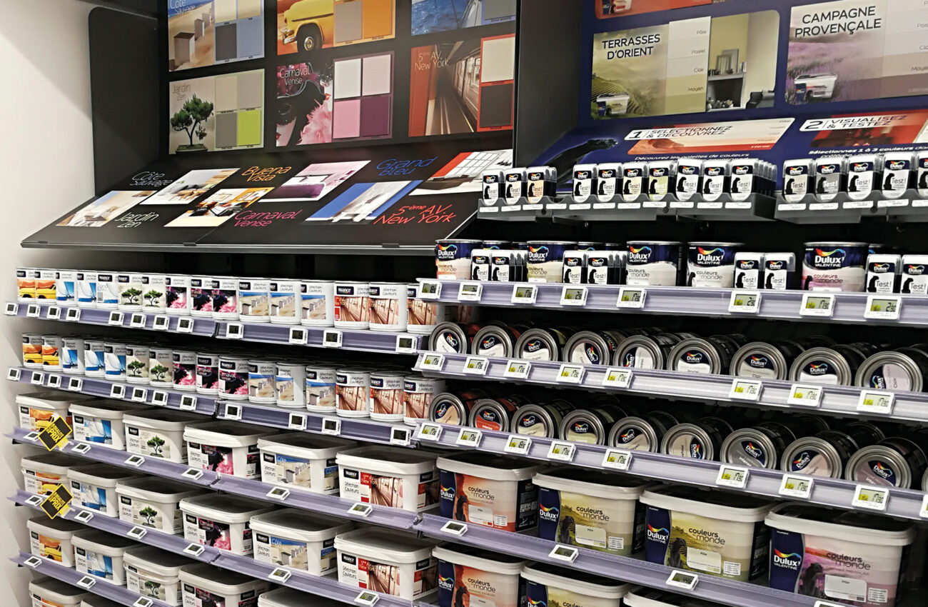Délotage et mise en rayon de marchandises