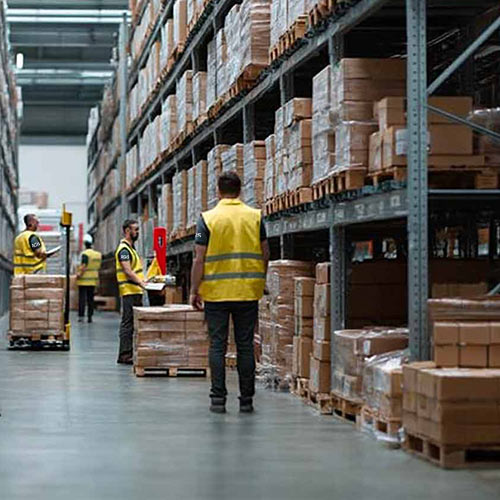 personnel d'entrep&ocirc;t