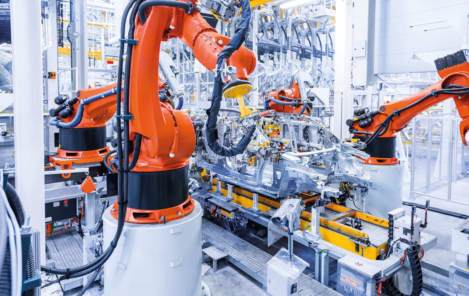 Inventaire des pièces détachées d’équipements pour robots industriels